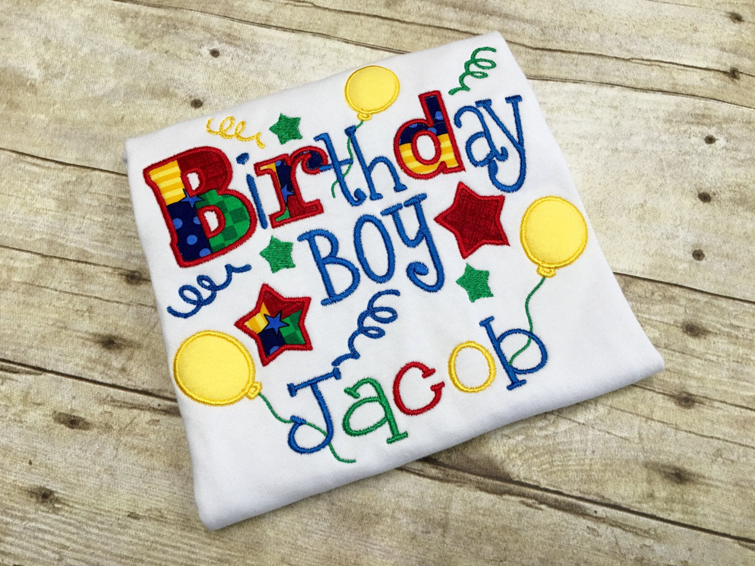 Personalized Birthday Shirt