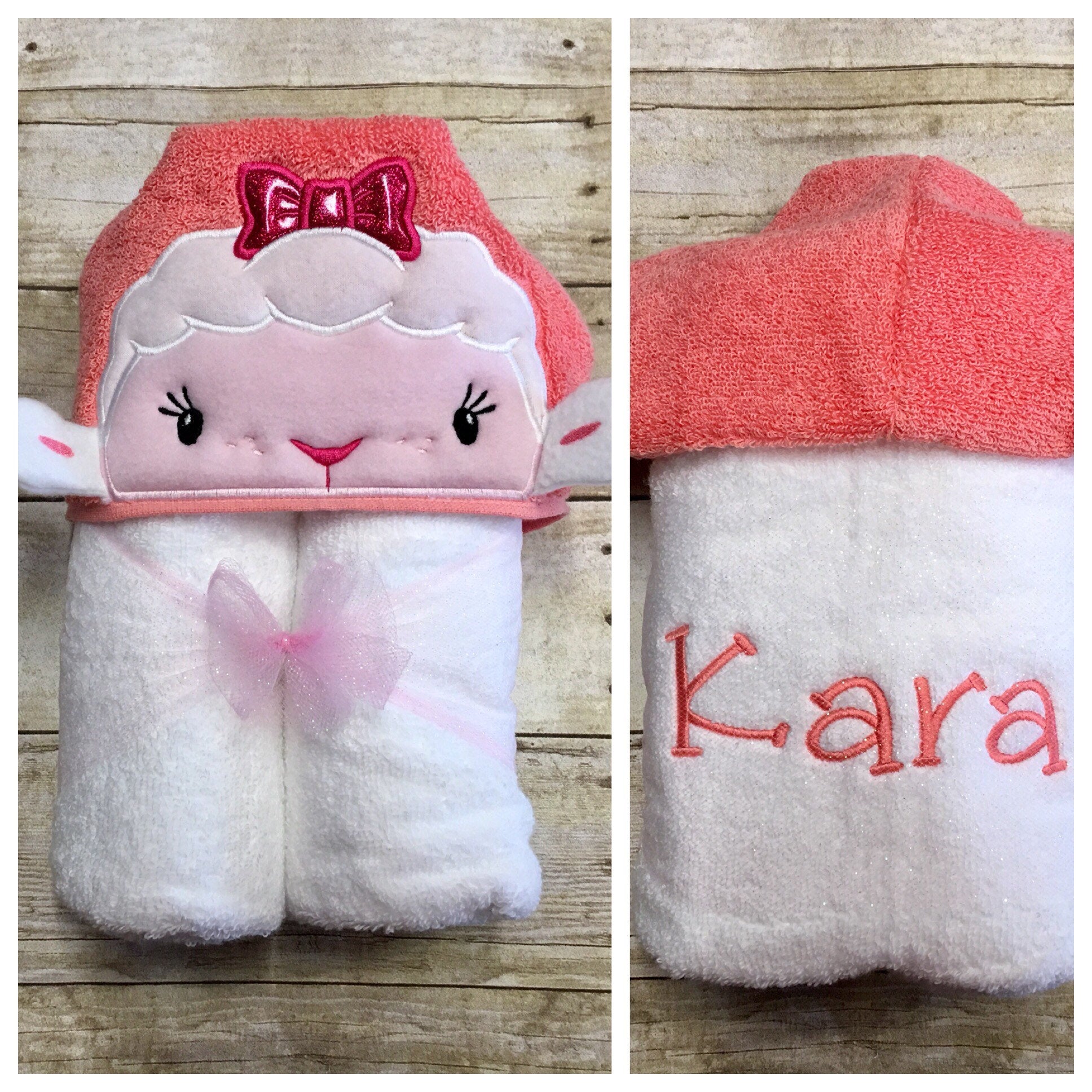 Lambie Inspired Hooded Towel