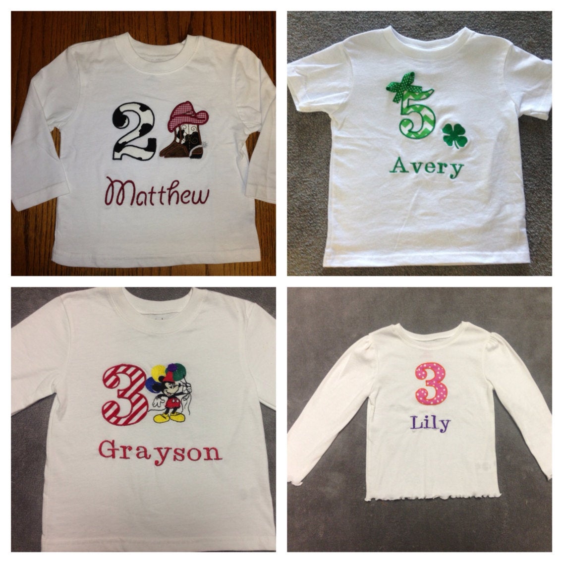 Custom Birthday Shirts